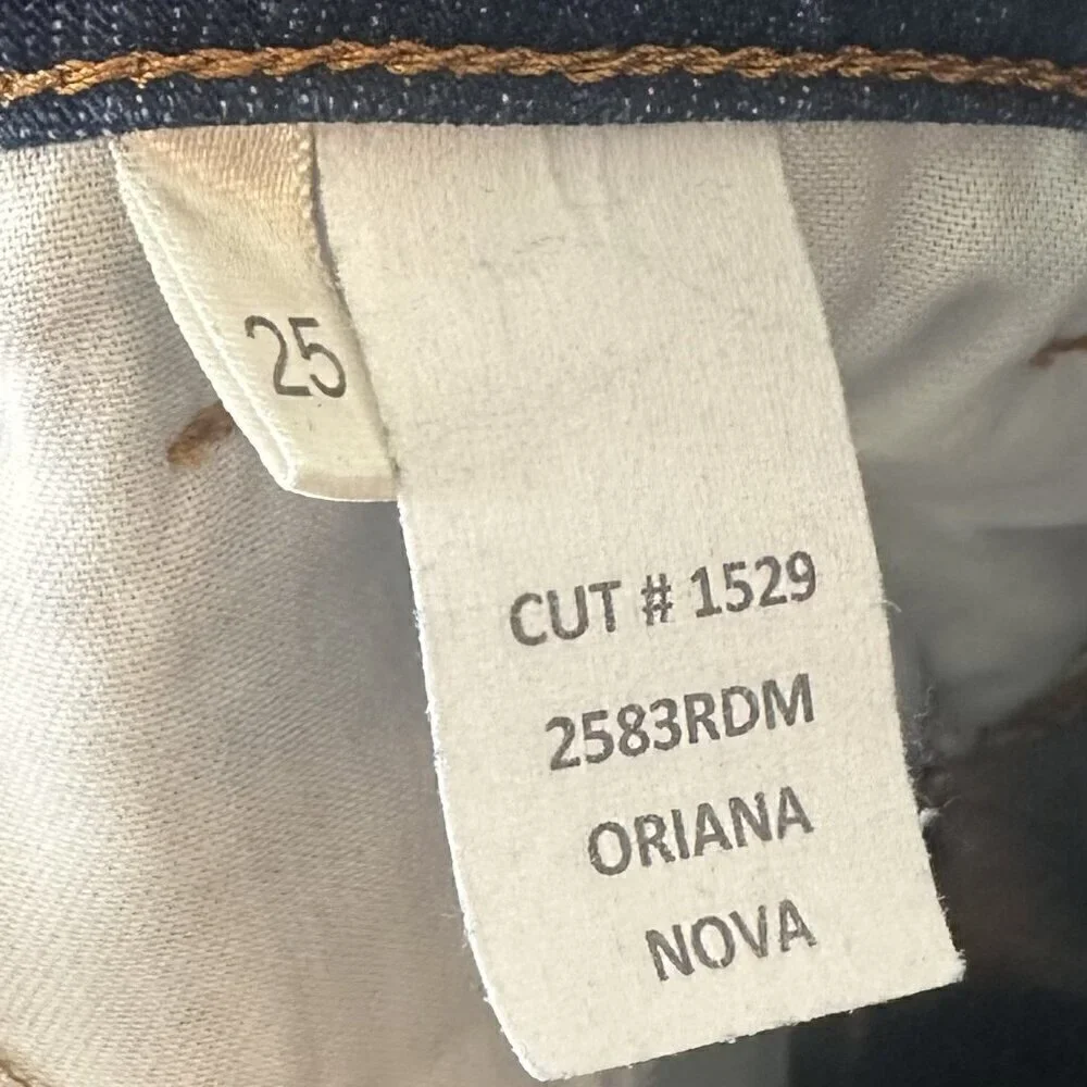 NEW L'AGENCE Oriana High Rise Straight Jean in Nova - Size 25